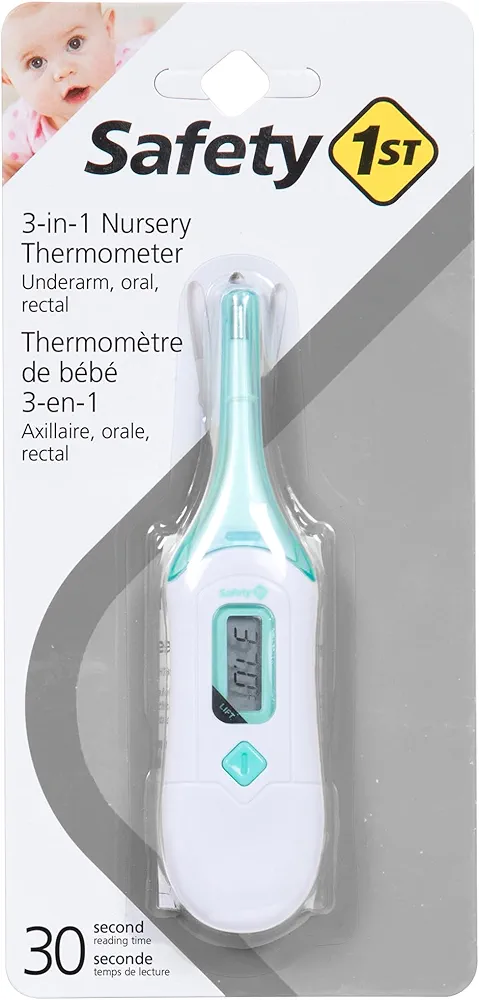 Safety 1st 3-in-1 Nursery Thermometer, Analog