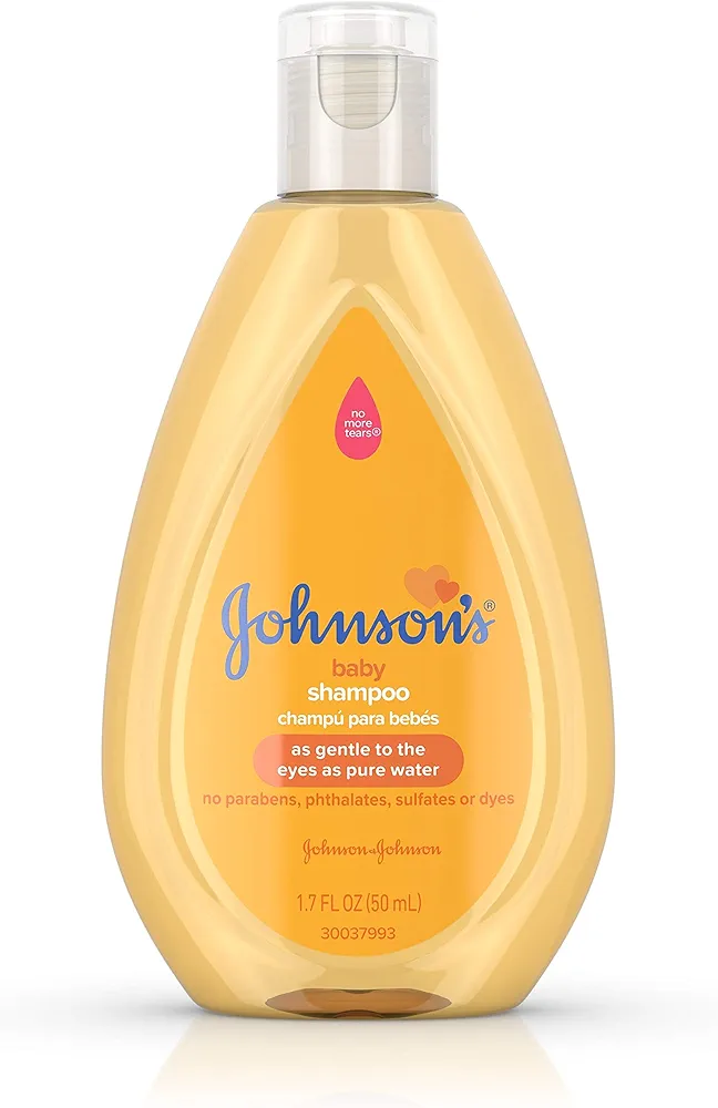 Johnson's Baby Shampoo with Gentle Tear Free Formula, Travel Size, 1.7 Fl Oz