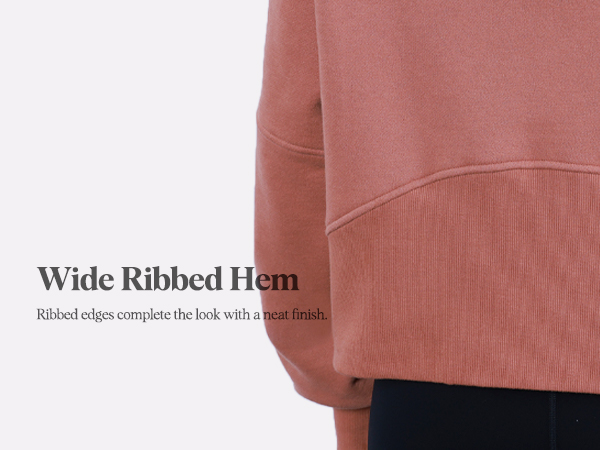 Wide Ribbed Hem