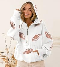 Football Hood Sweatshirt