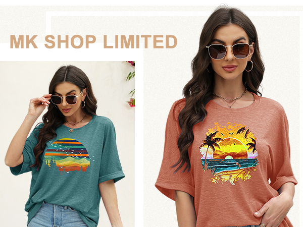 oversized graphic tees for women