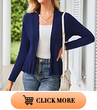 Casual Open Front Cropped Cardigan