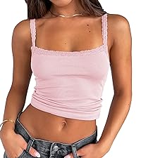 lace crop cami