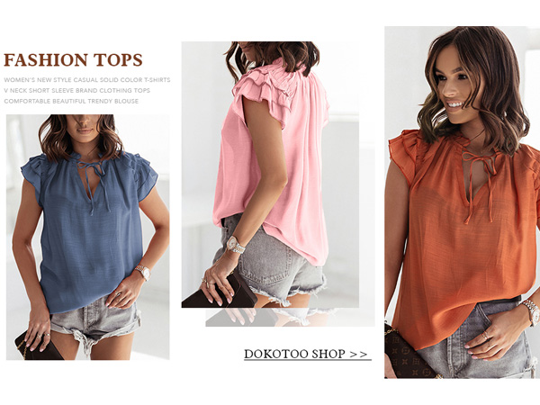 womens summer tops and blouses