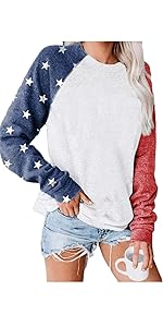 women flag shirt