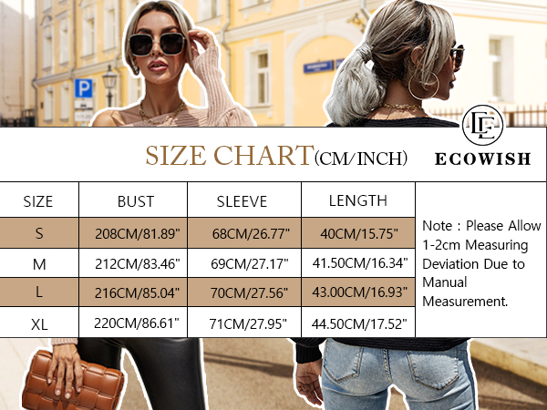 243 series size chart