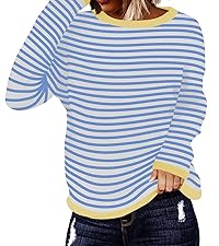 Striped Blue Sweater