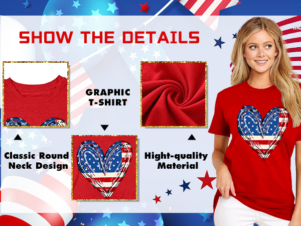  American Flag Tee