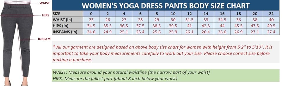 marycrafts women''s yoga dress pants for work