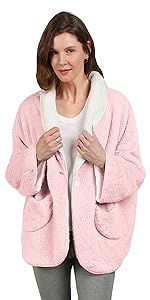 fleece bed jacket