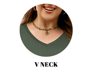 v neck