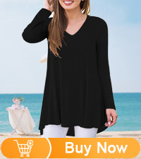 Long Sleeve Tunic Tops