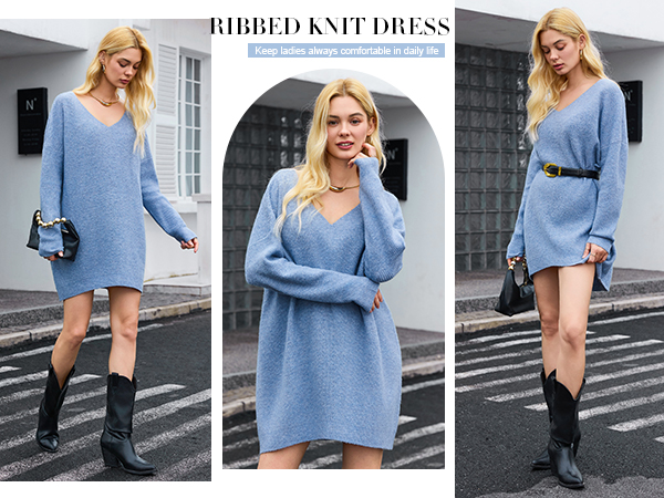 mini sweater dress