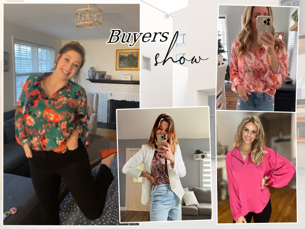 printed blouses for women