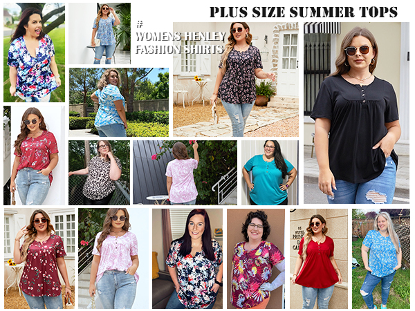 plus size loos fit shirts