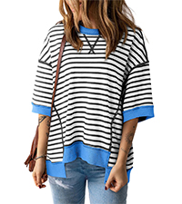 summer tops womens tunic top short sleeve cold shoulder v neck loose fit basic tee shirts casual