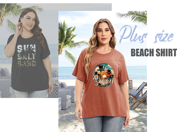 plus size summer tops