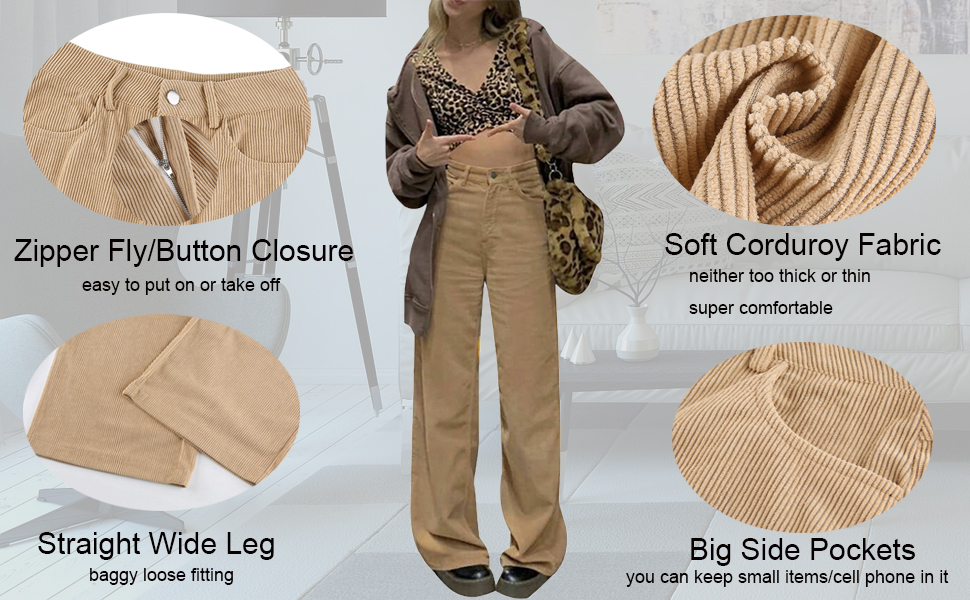 corduroy pants women