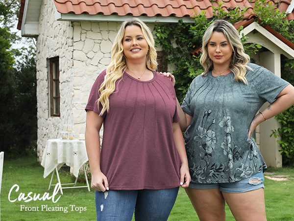 Womens plus size tops