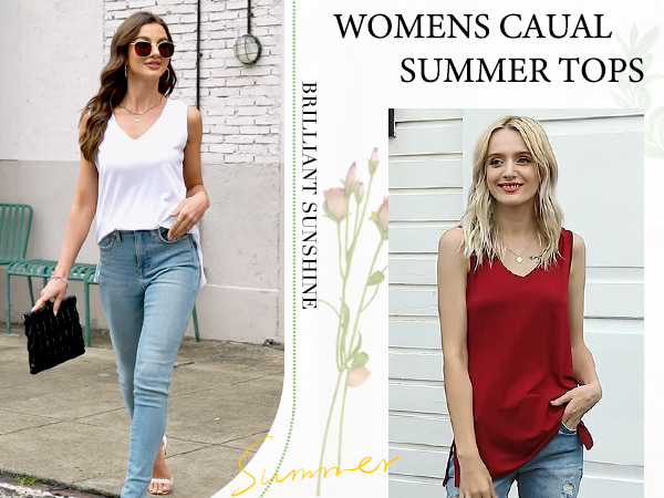 tunic tank tops for women tank tops for teen girls summer tank tops for women 2023 trendy