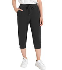 Weintee Women''s Petite Capris Capri Joggers with Pockets