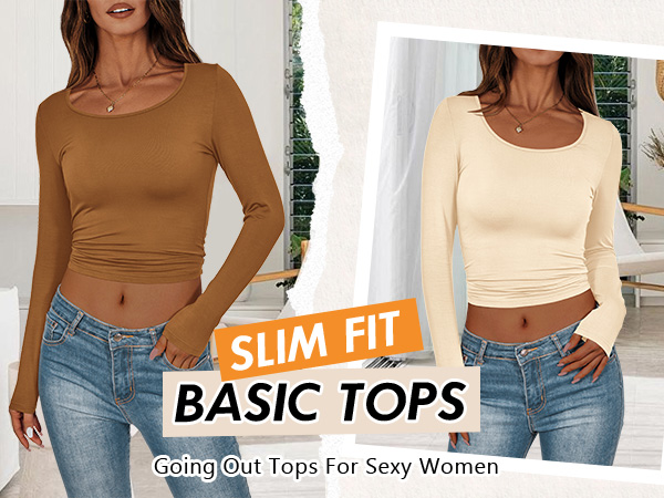 basic shirts for woman Workout tops for women Plus size shirts for women Spring tops for women