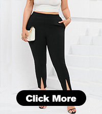 plus size pants