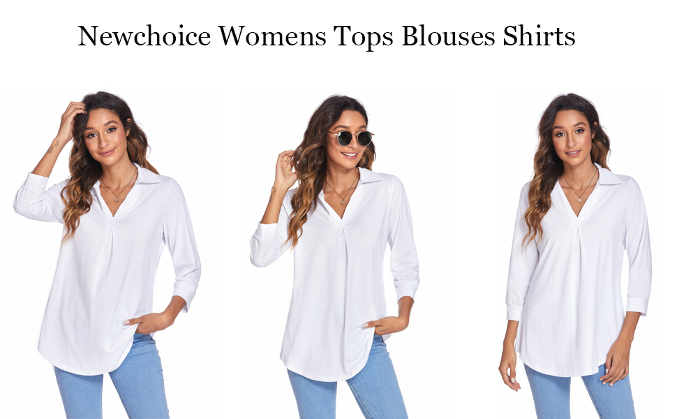 white tops for women