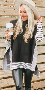 Knit Cape Sweater