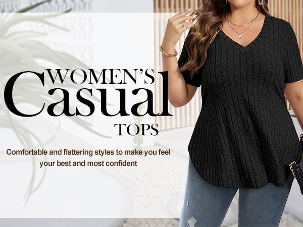 plus size tops