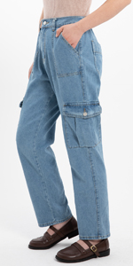 Women Cargo Jeans