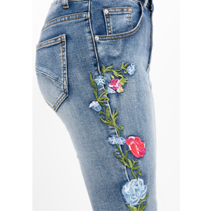 embroidered jeans for women