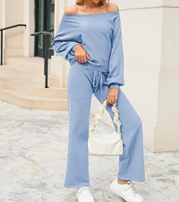 two piece sweatsuits knit outfit sets