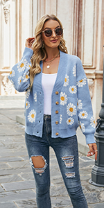 cardigan for women womens sweaters button sweater floral sweater women cardigan sweater