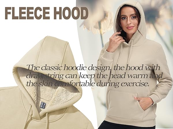 Fleece hood