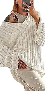 v neck sweater