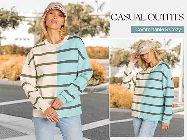 loose pullover sweater