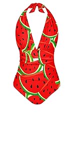 Watermelon One Piece Swimsuit