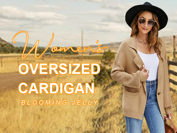 oversized cardigans for women