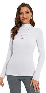 turtle necks for womens long sleeve