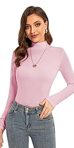 mock turtleneck for women 