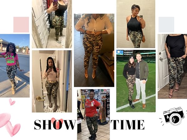 camouflage pants for women camo jogger pants military pants women