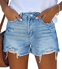 onlypuff cut off denim shorts women ripped jean short distressed summer short