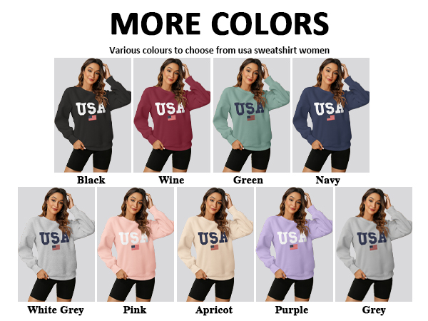 Letter Print Sweatshirt for Womens Fashion Loose Fit Crewneck Fleece Pullover