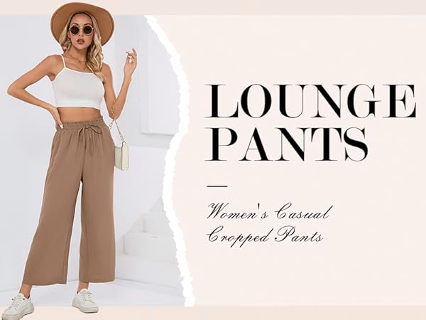 Paperbag Pants for Women