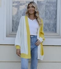 B0C7H46J5P Fall Long Cardigan