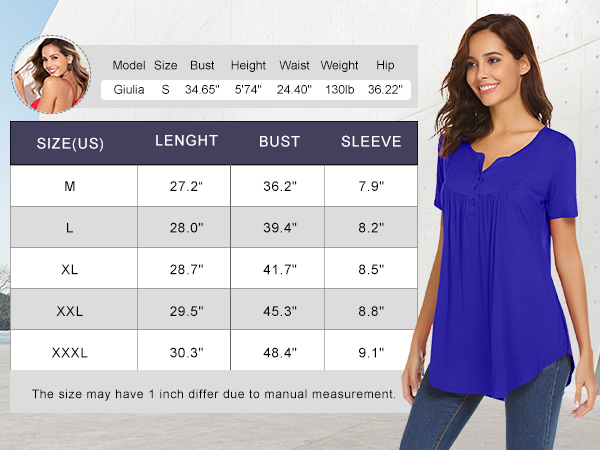 henley shirts for women summer short sleeve