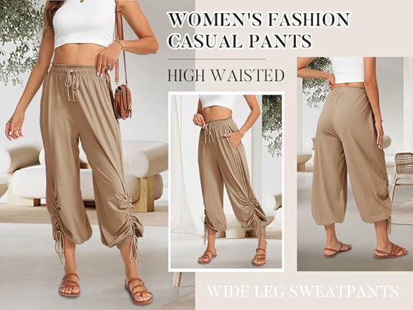 wide leg sweatpants