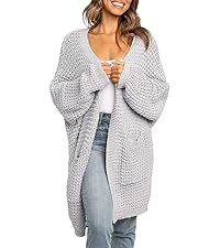 Slouchy Long Cardigan