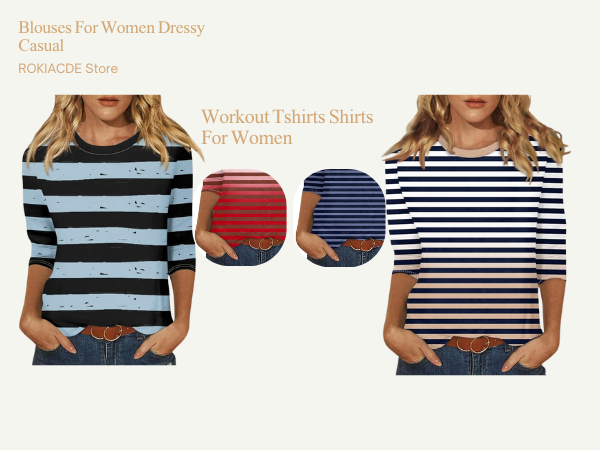 crew neck t shirts for women